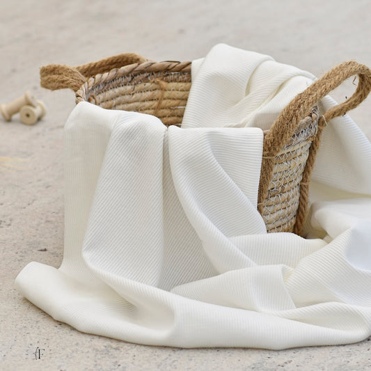 Rib Jersey Milk (Farbe 001)