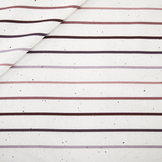French Terry Konfetti Stripes Mauve