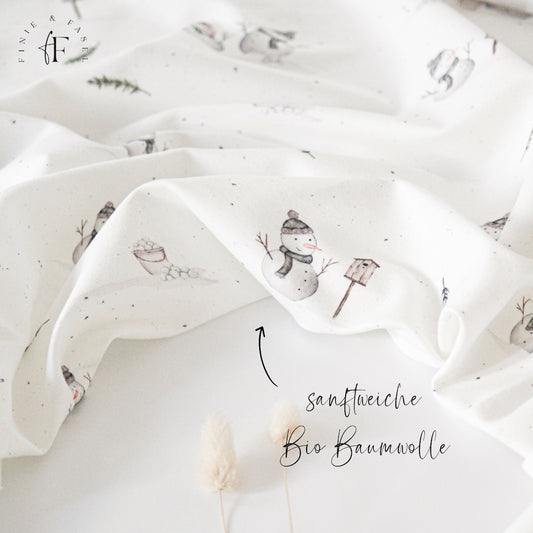 French Terry Die Schneefreunde
