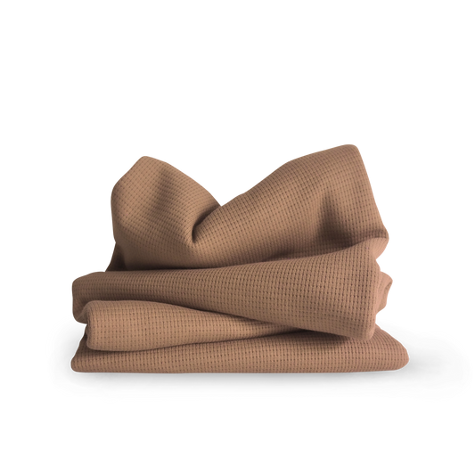 Waffeljersey Cappuccino (Farbe 009)