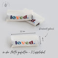 Bild in Galerie-Betrachter laden, Weblabel loved. (bunt)