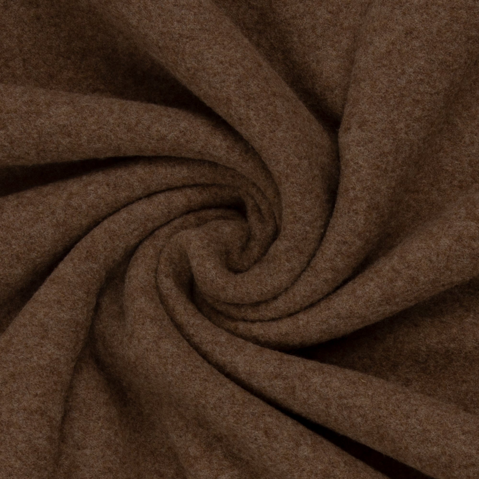 Vorbestellung Merino Wollfleece Braun