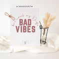 Bild in Galerie-Betrachter laden, Bügelbild Bad Vibes (beere) dont match my Outfit
