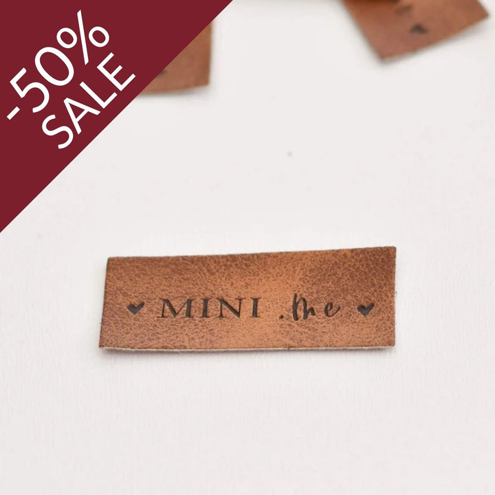 Kunstlederlabel "Mini Me"