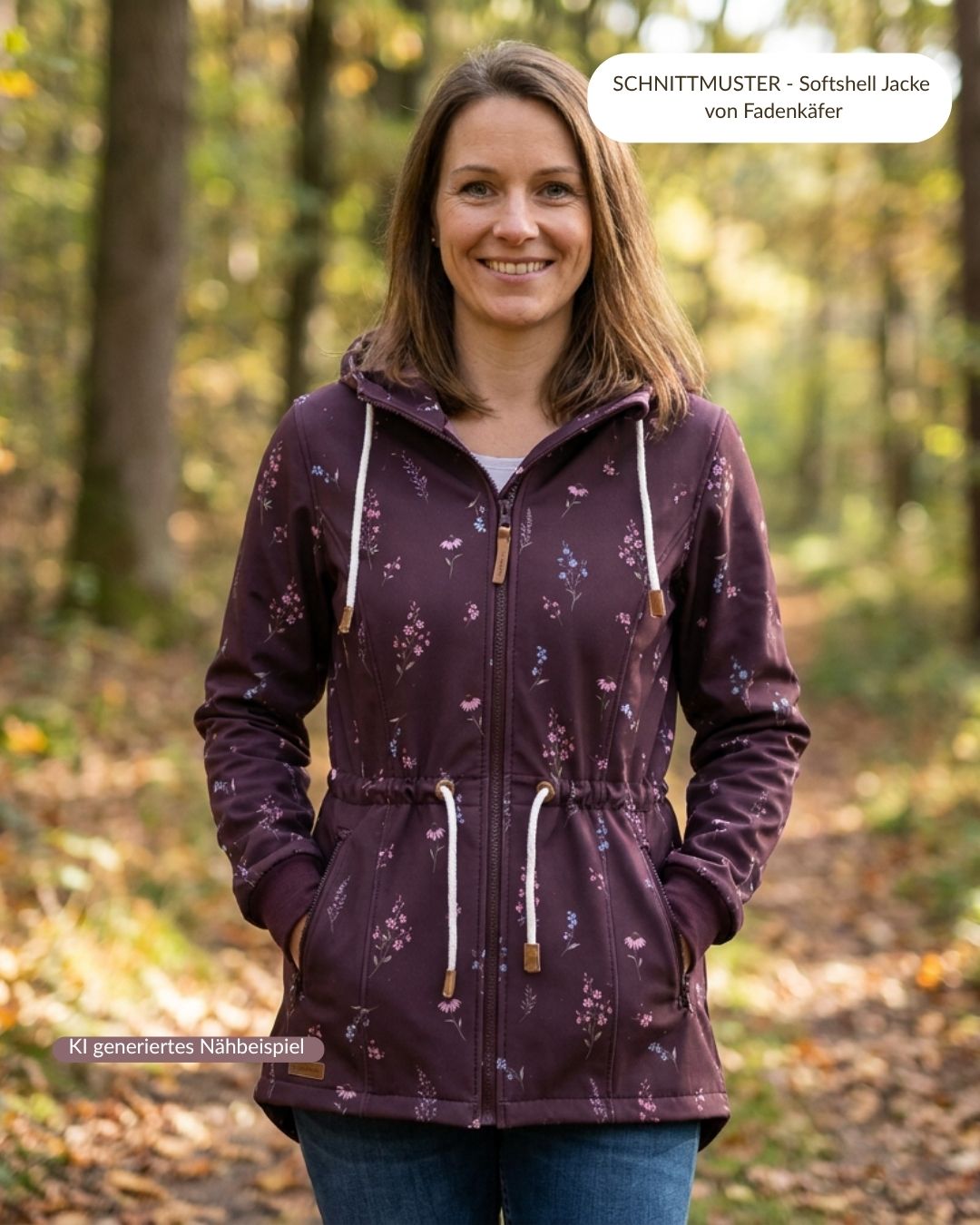 Vorbestellung Softshell Wildblumen