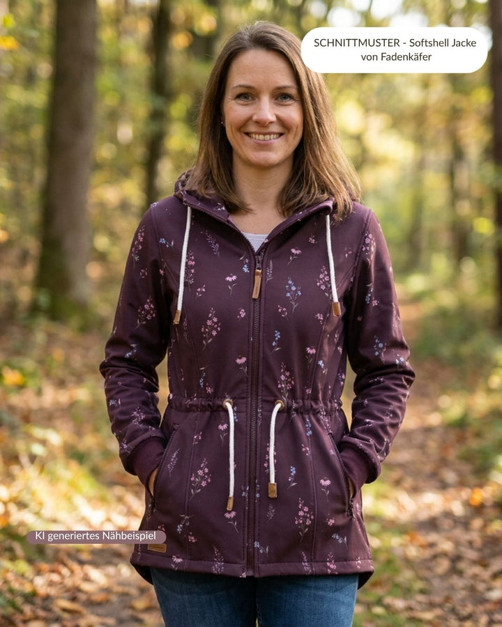 Vorbestellung Softshell Wildblumen