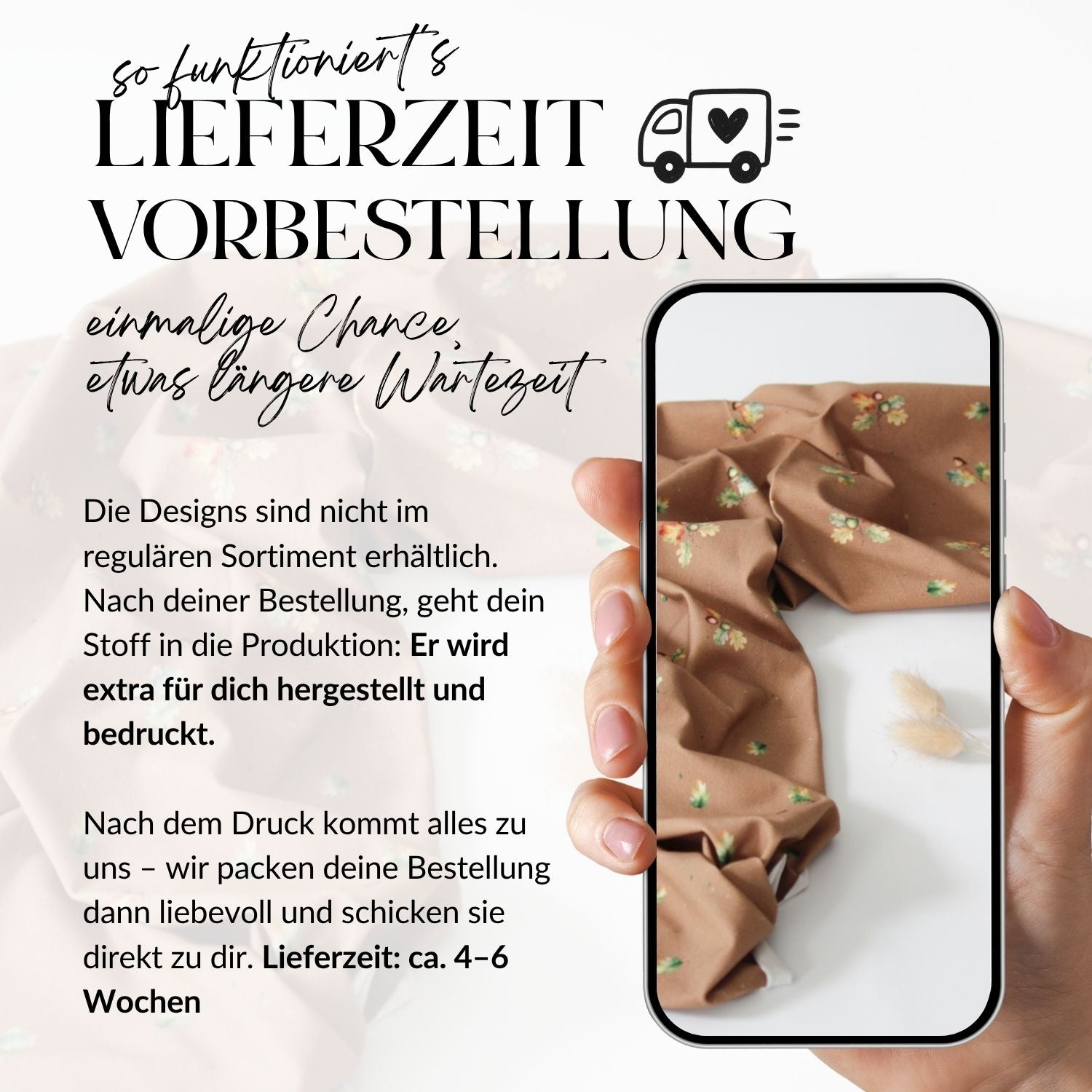 Vorbestellung French Terry Eicheln (rost)