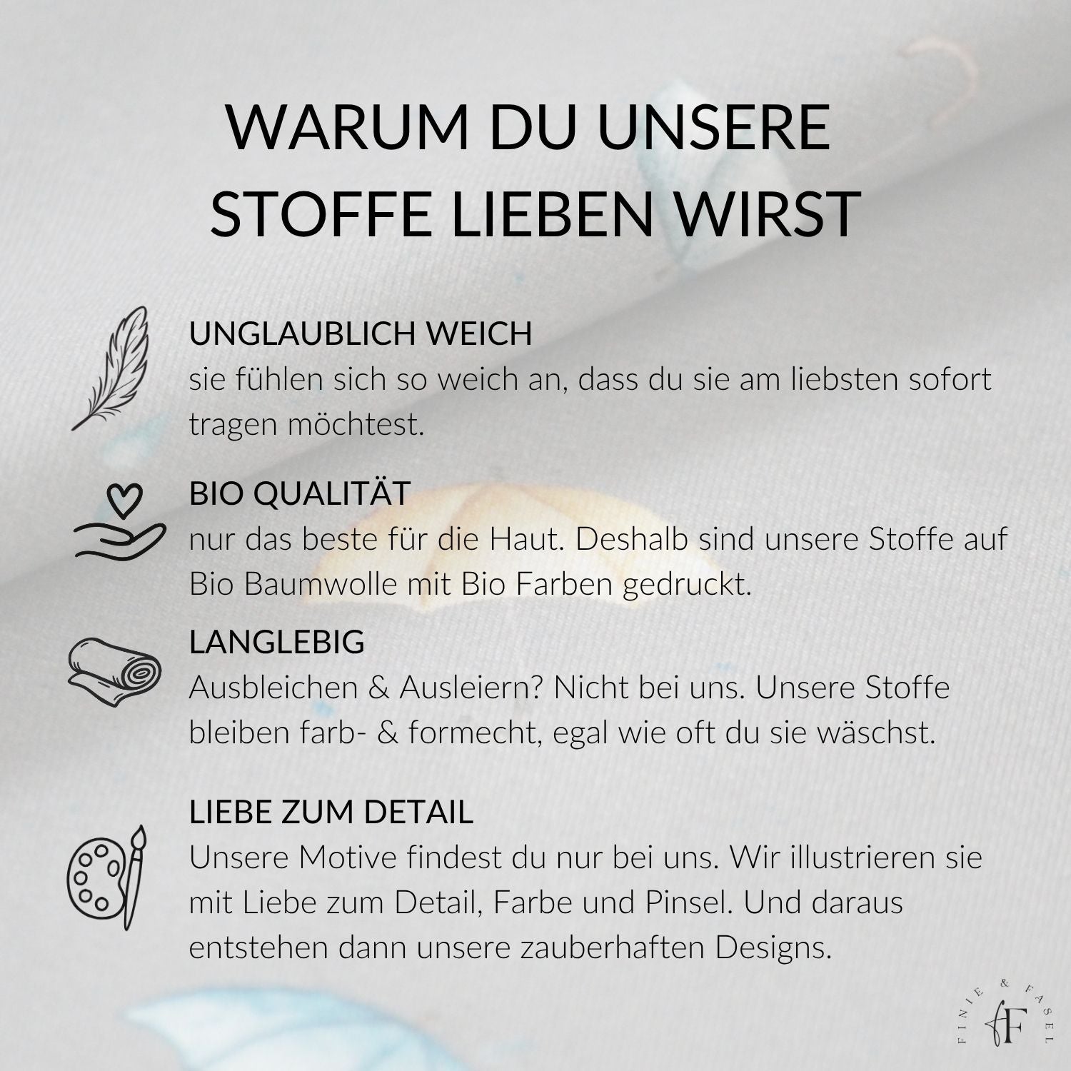 Vorbestellung French Terry Regenschirme (dunkelgrau)