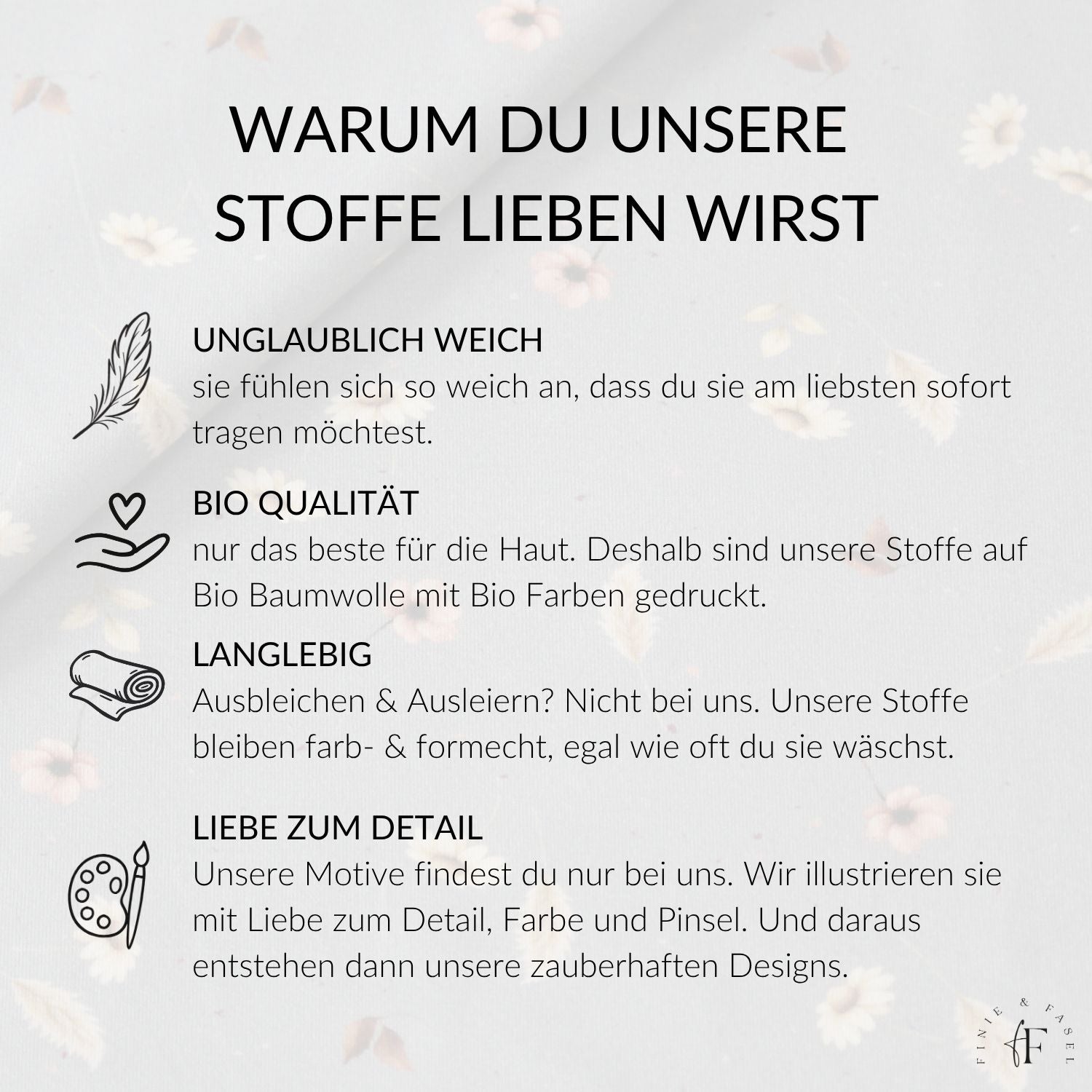 Vorbestellung French Terry Sweetflora grau