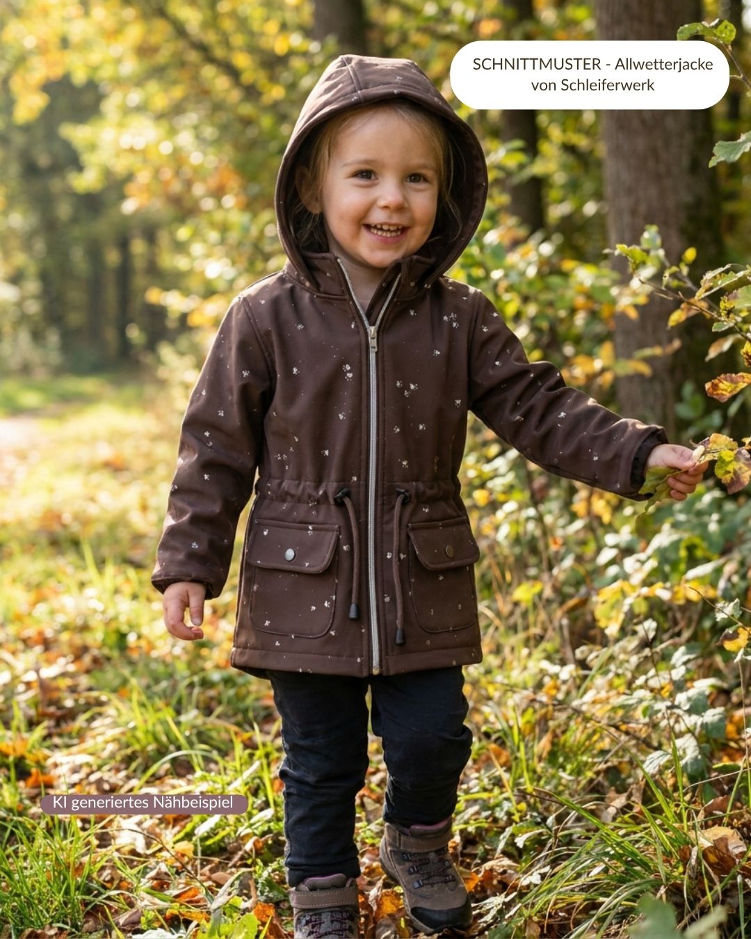 Vorbestellung Softshell Tatzen (braun)
