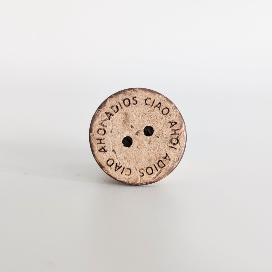Kokosknopf 20mm Adios Ciao