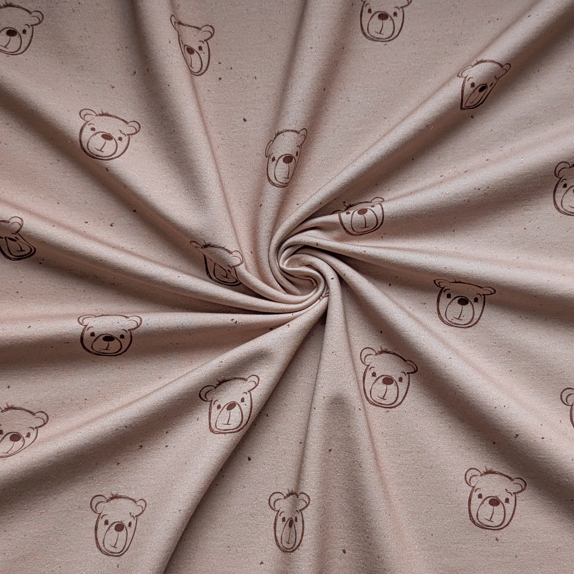 French Terry Bärig (braun)