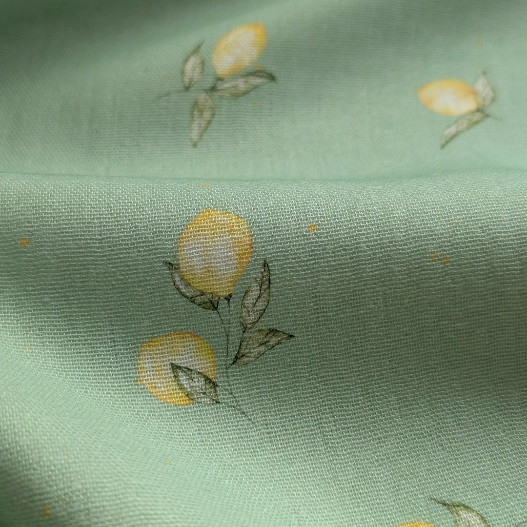 Vorbestellung Bambusmusselin Lemon squeezy