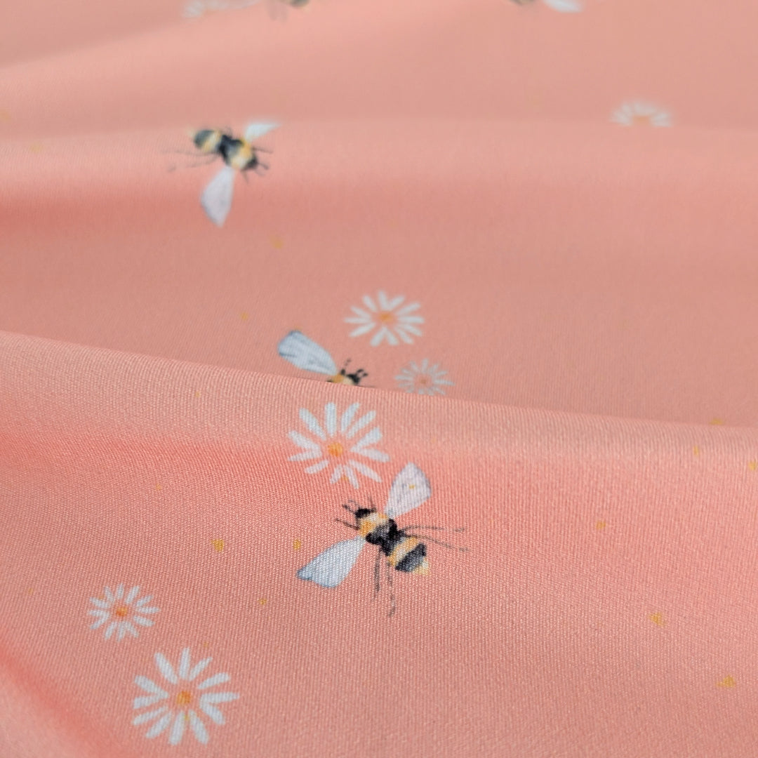 UV Lycra Bienen peach