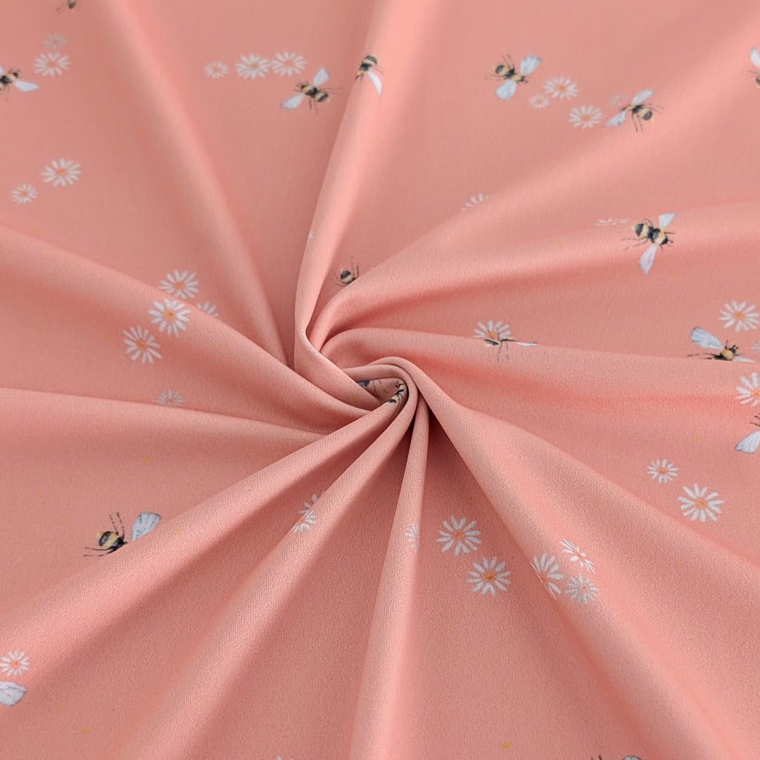 UV Lycra Bienen peach