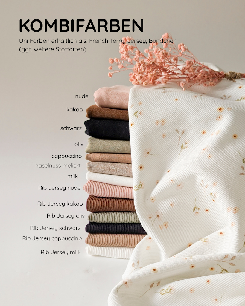 Rib Jersey Apricot Blossom