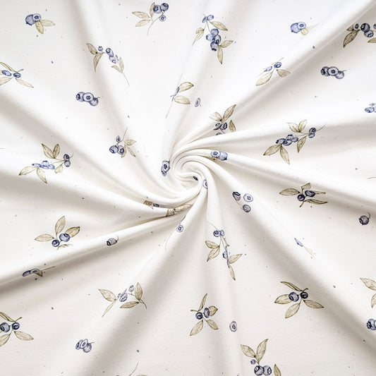 French Terry Blueberry