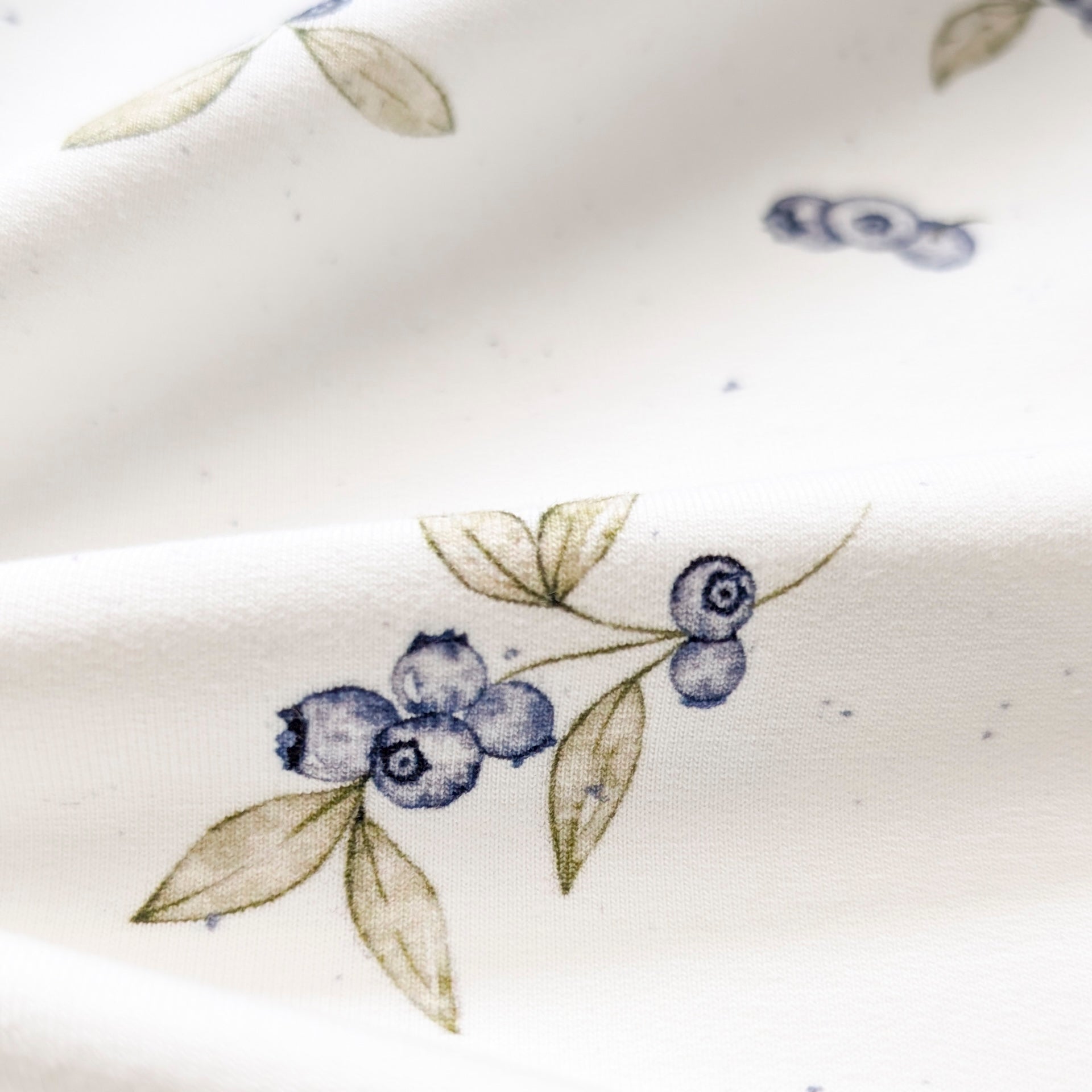 French Terry Blueberry