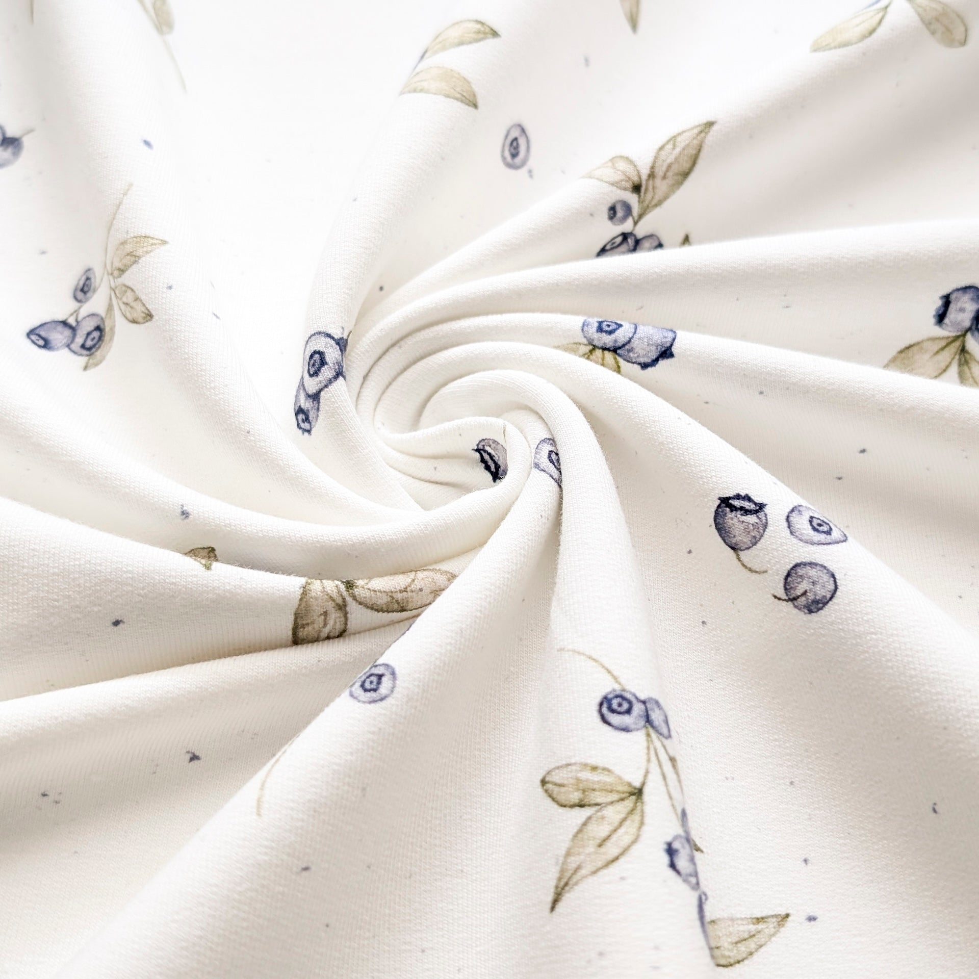 French Terry Blueberry