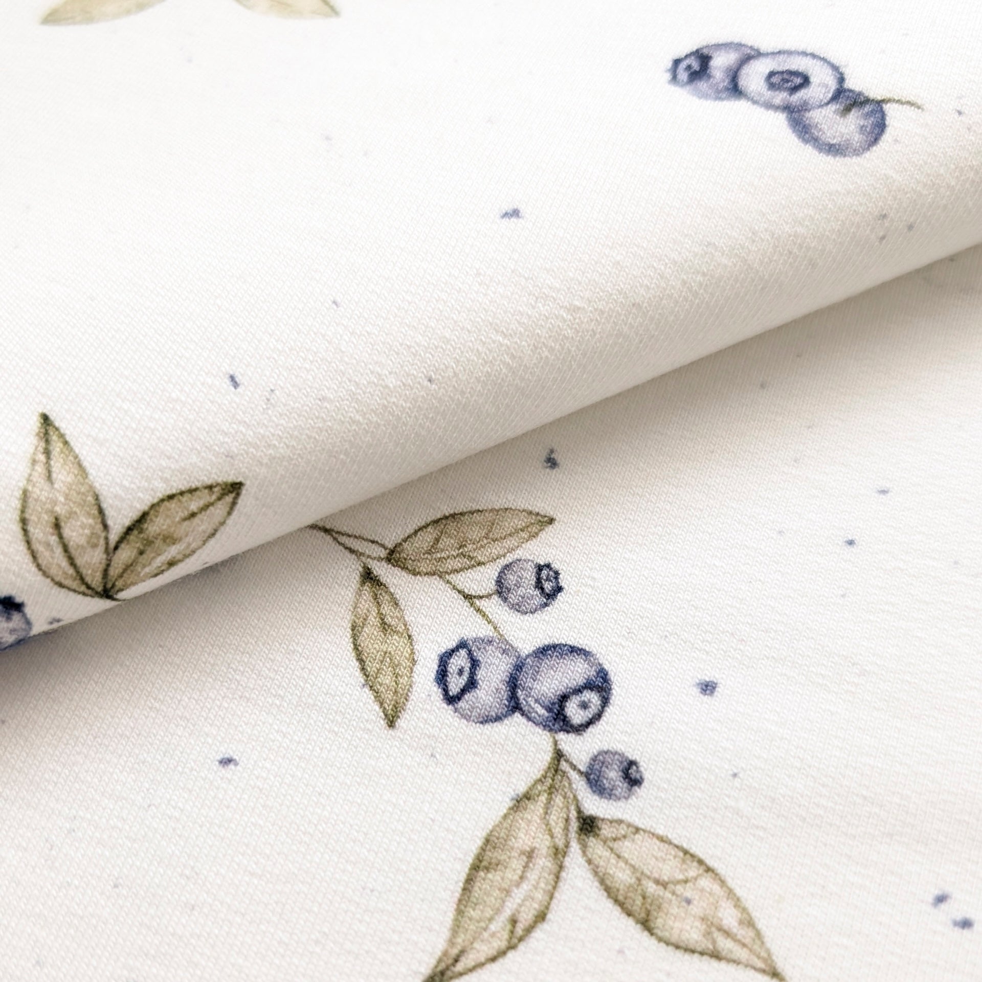 French Terry Blueberry