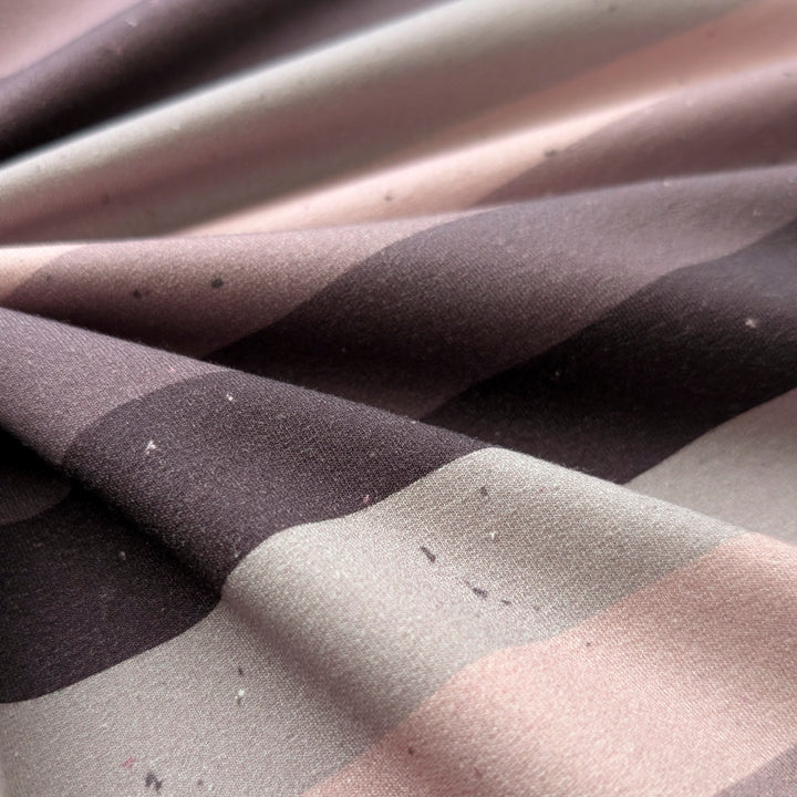 Jersey Statement Stripes mauve