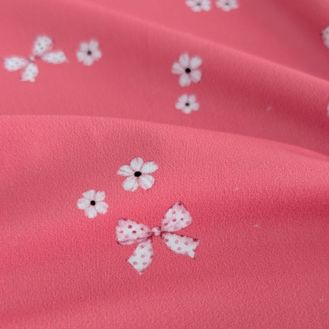 UV Lycra Blumenschleife pink