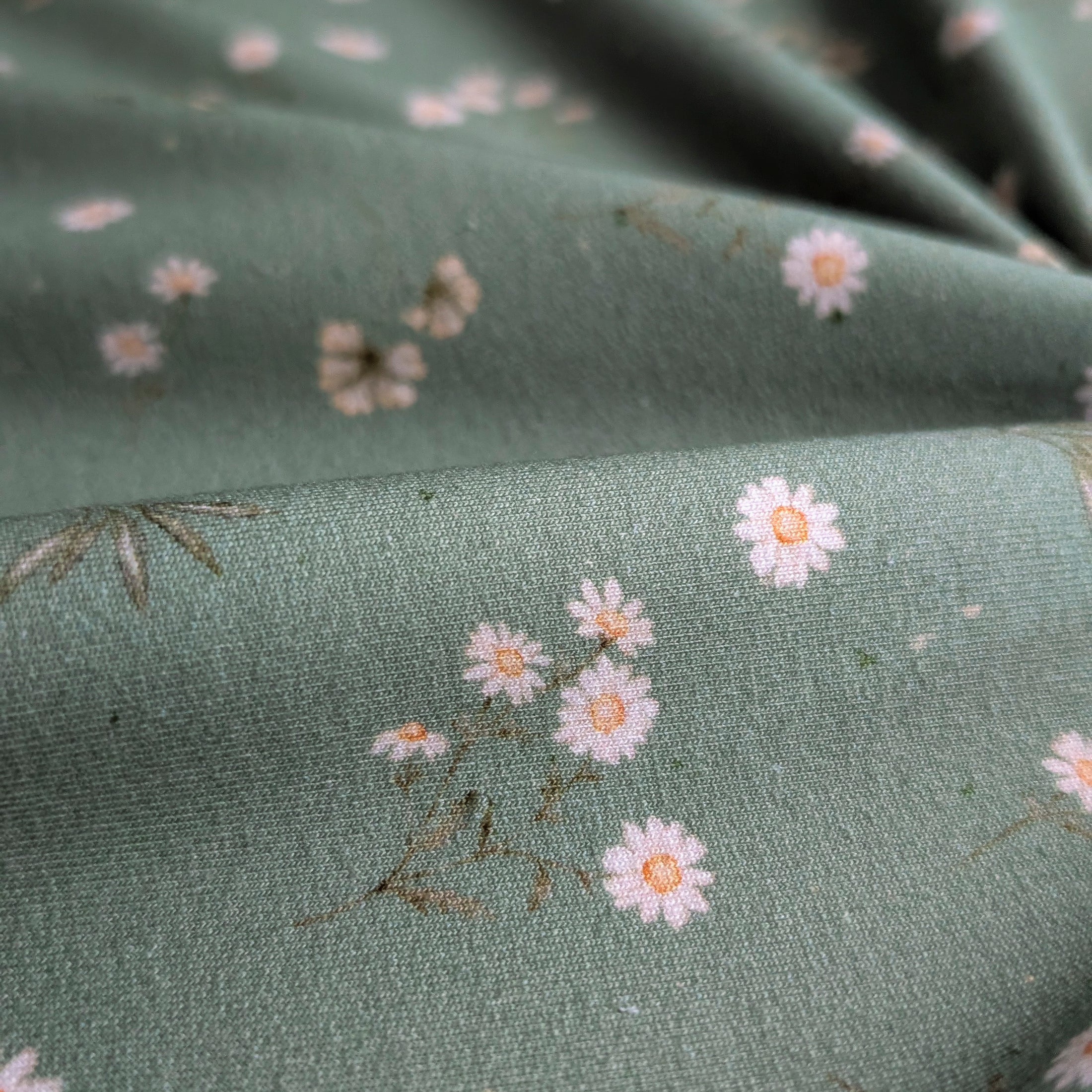 Vorbestellung French Terry Camille grün