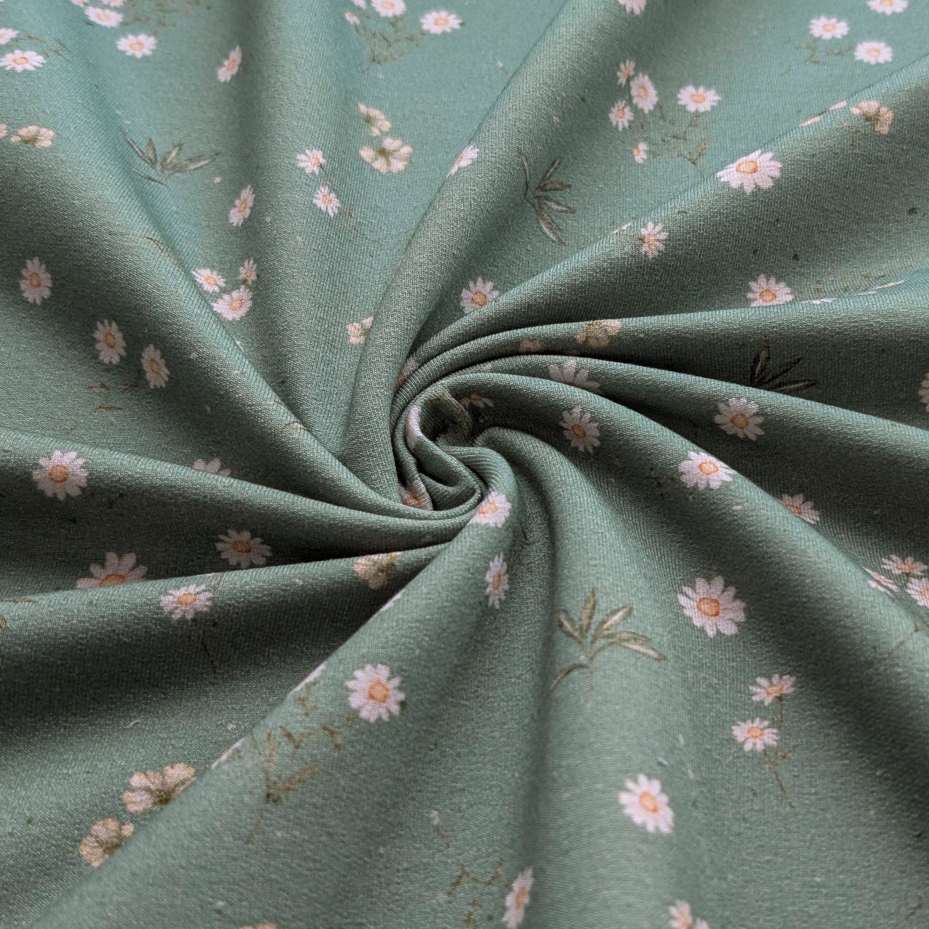 Vorbestellung French Terry Camille grün