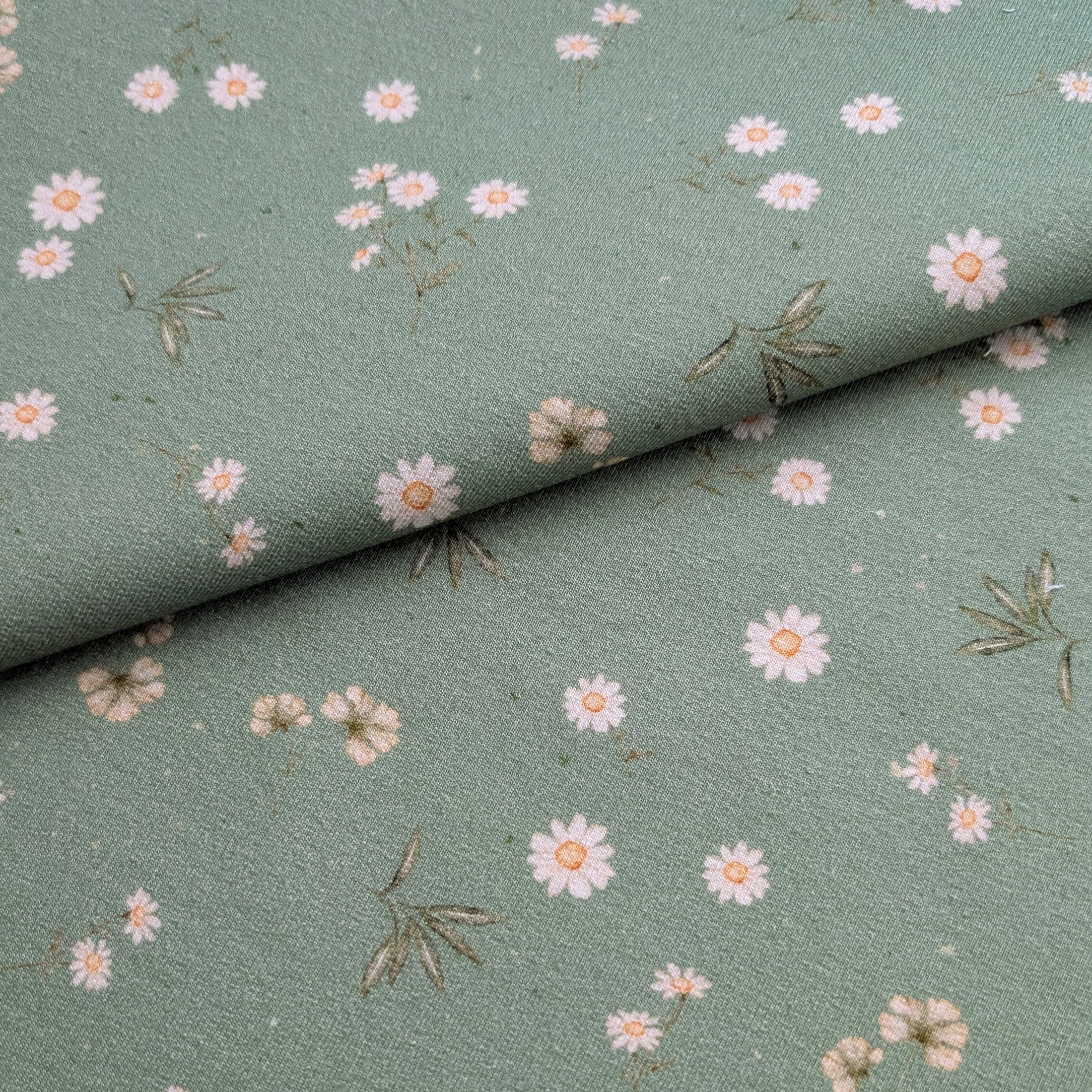 Vorbestellung French Terry Camille grün