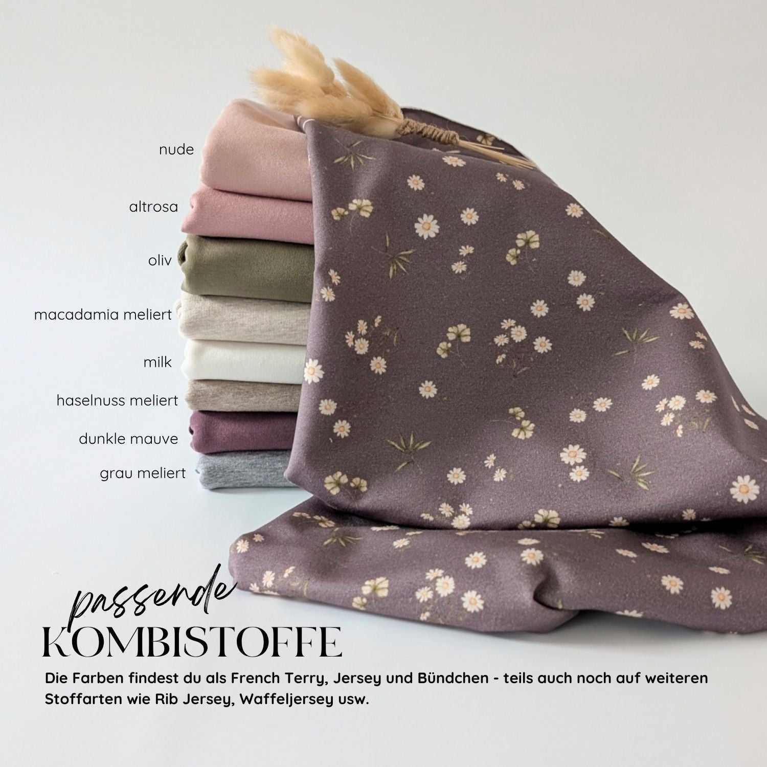 French Terry Camille (pflaume)