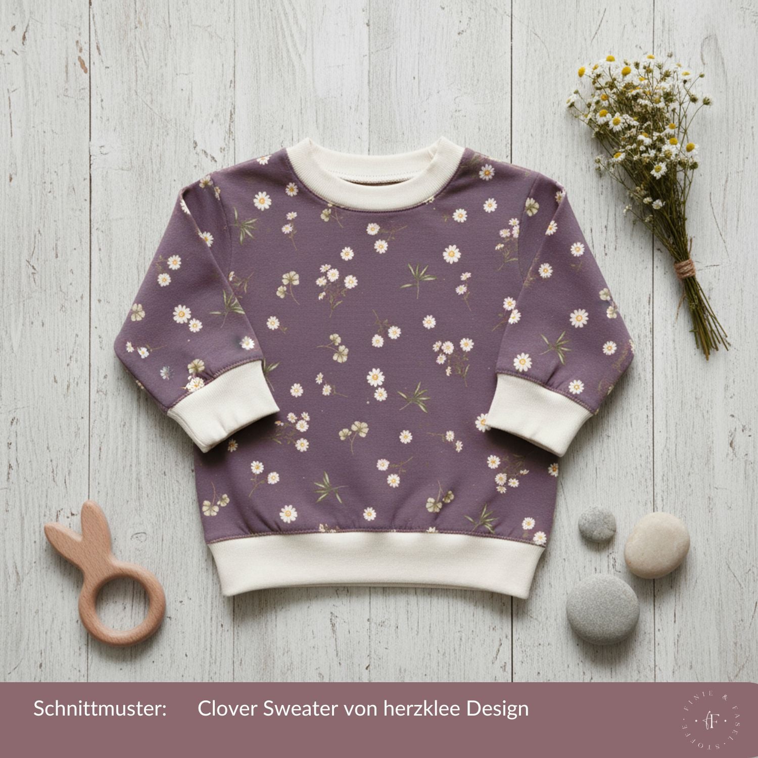 French Terry Camille (pflaume)