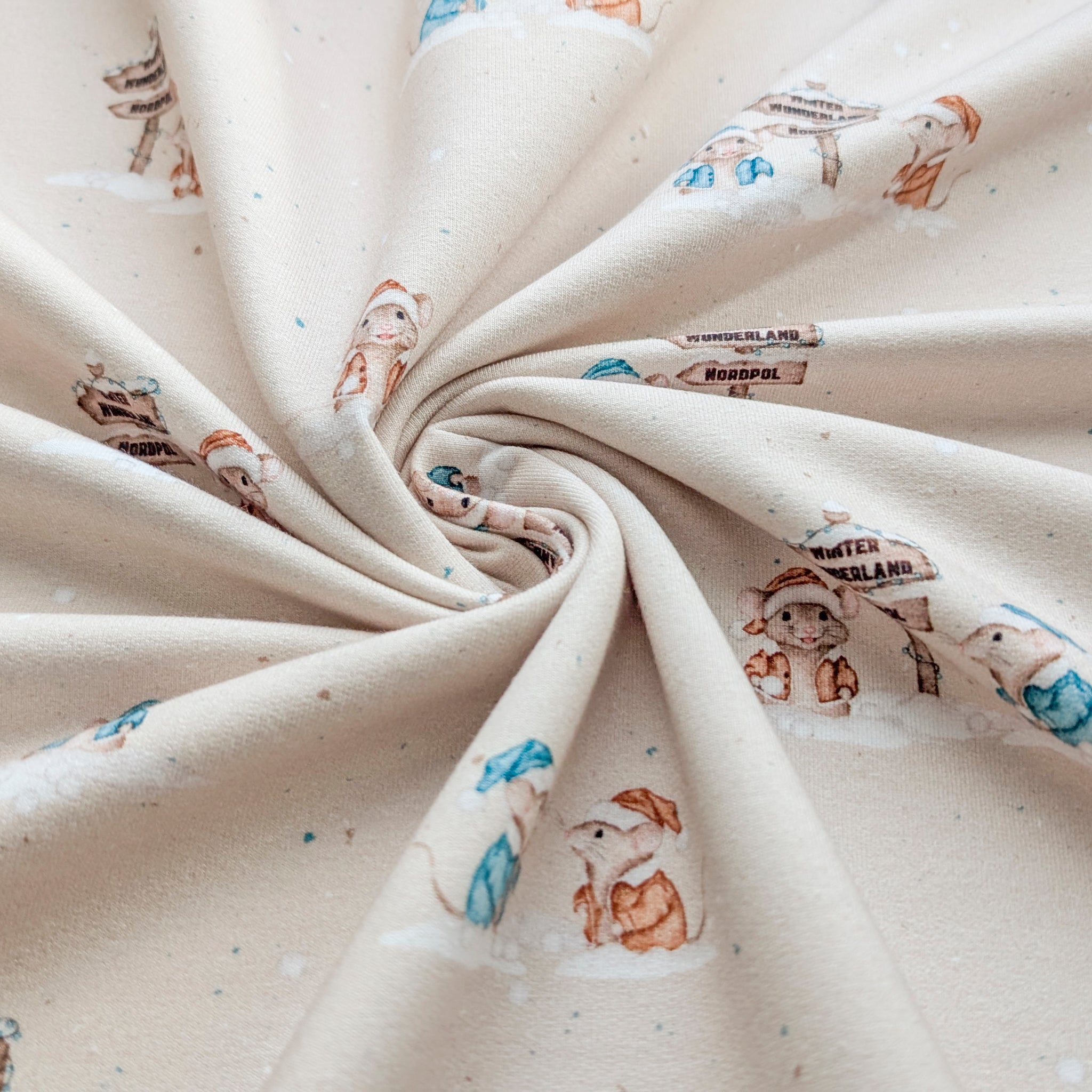 French Terry Candy Mouse (beige)