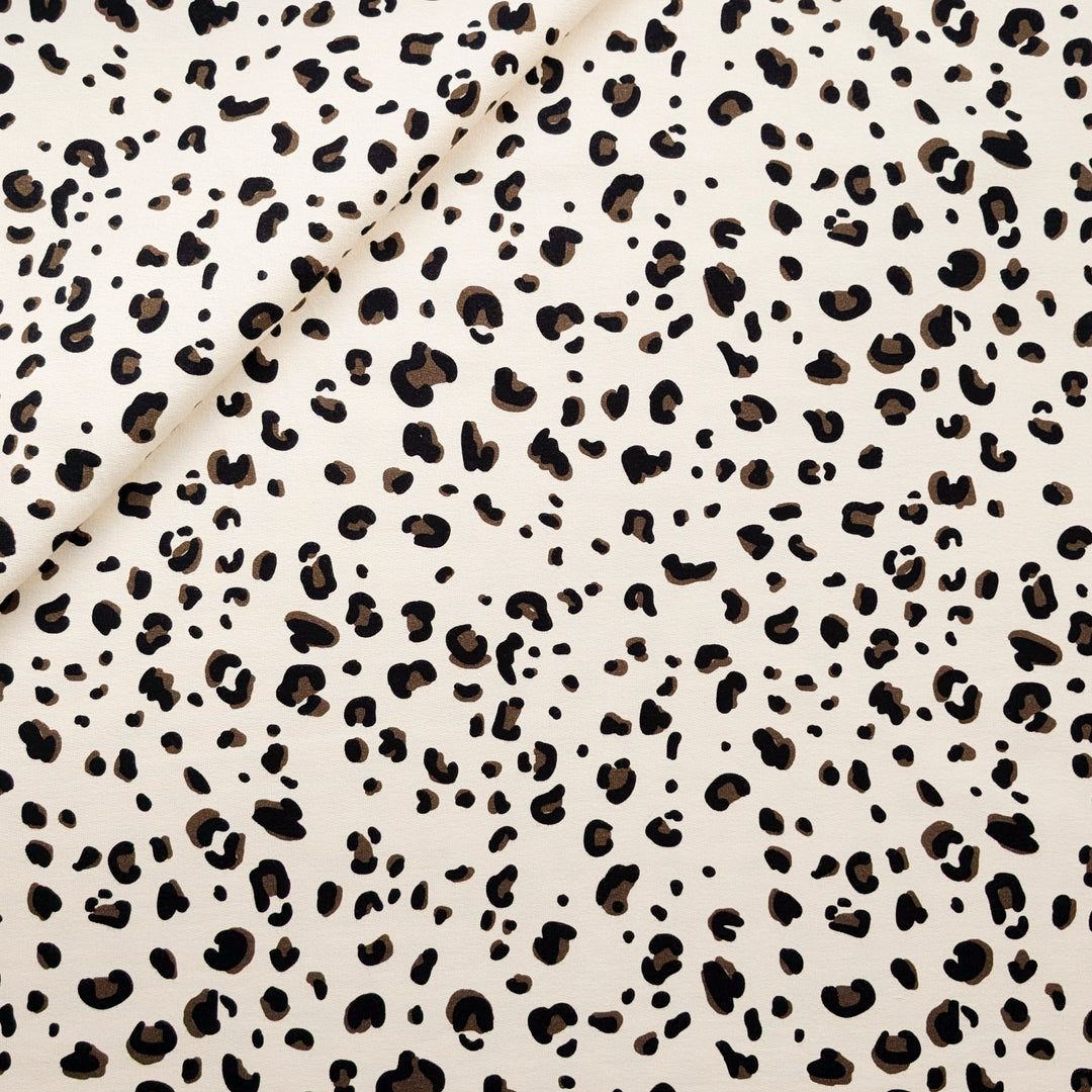 French Terry Classic Leo vanilla