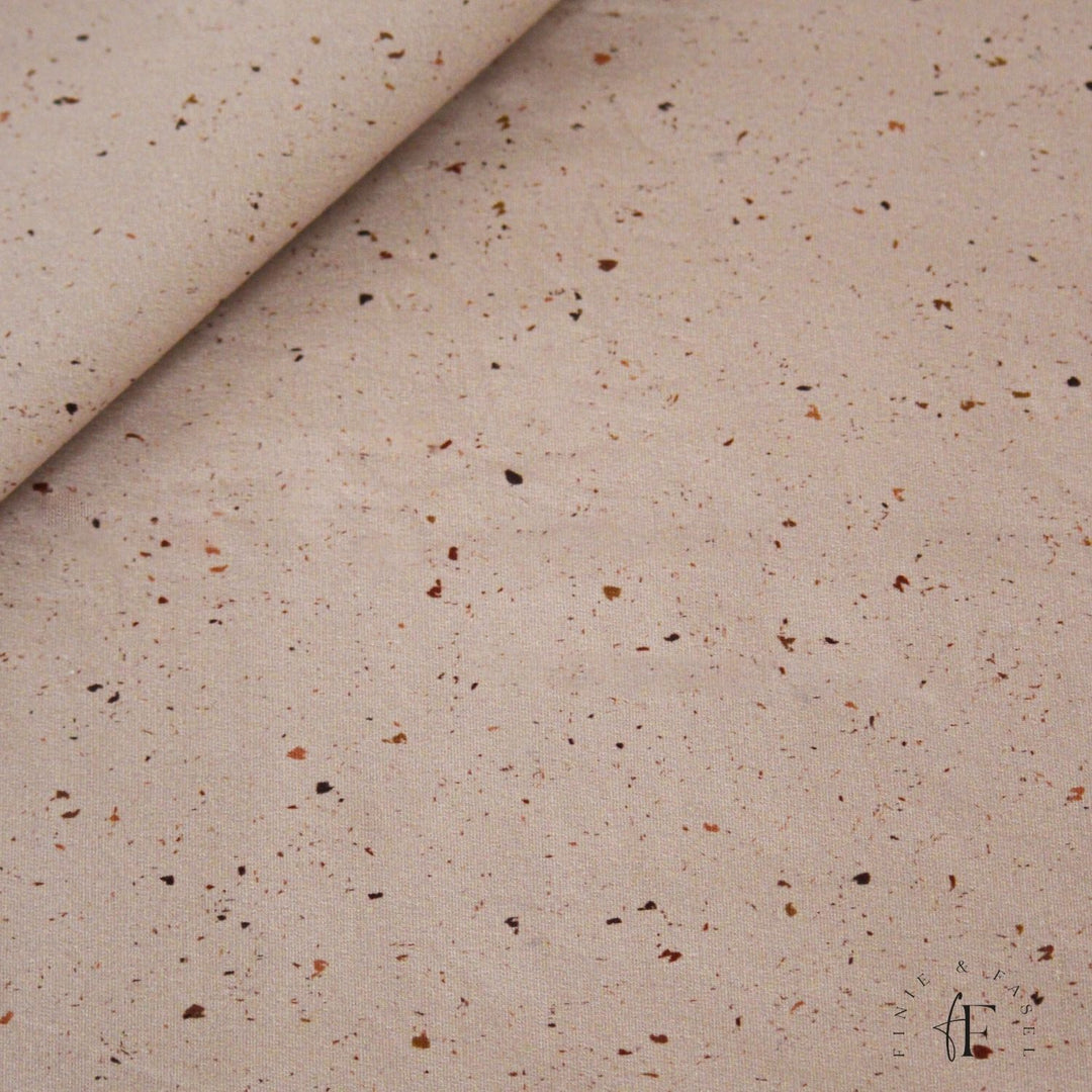 French Terry Coffee Konfetti 0,64m
