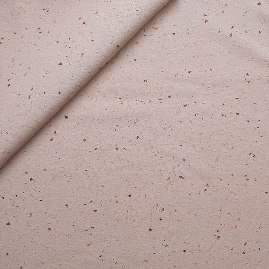 French Terry Coffee Konfetti