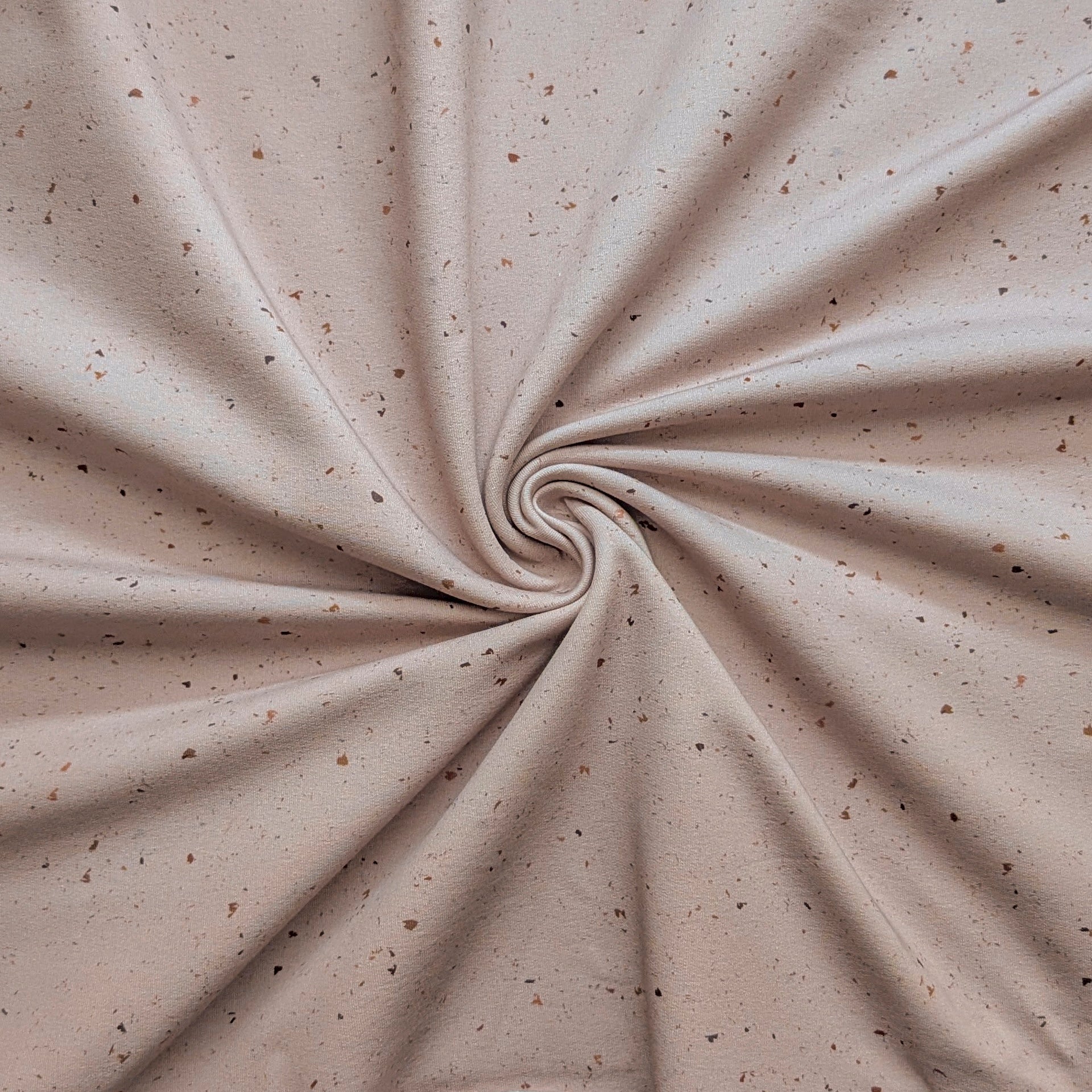 French Terry Coffee Konfetti