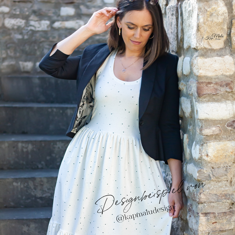 French Terry Heart Konfetti