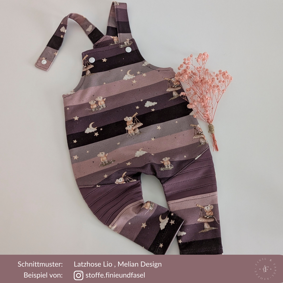 French Terry Mausblick mauve