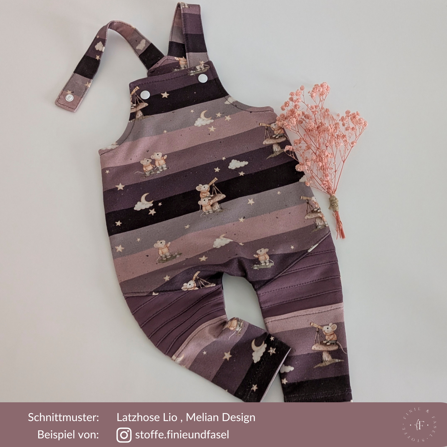 Vorbestellung French Terry Mausbilck mauve