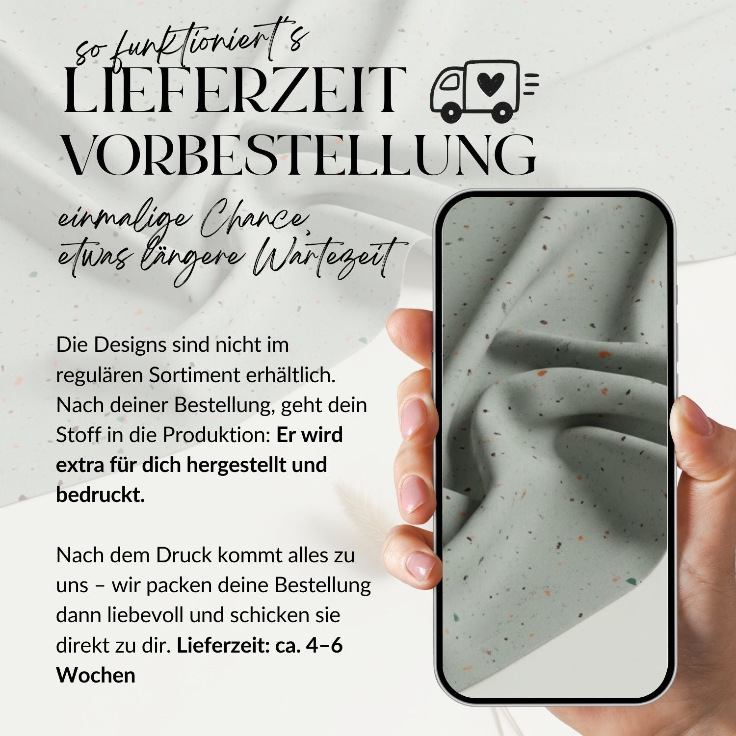 Vorbestellung French Terry Dusty Konfetti