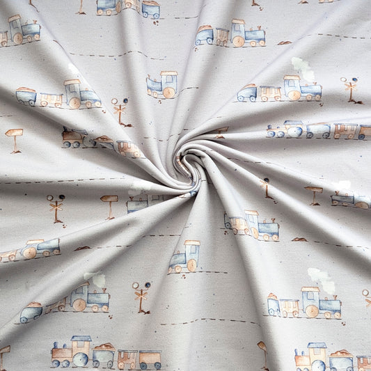 French Terry Eisenbahn