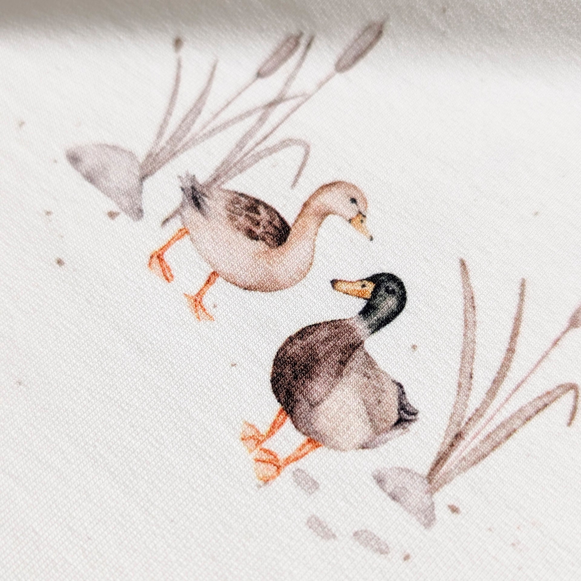 French Terry Entenfamilie