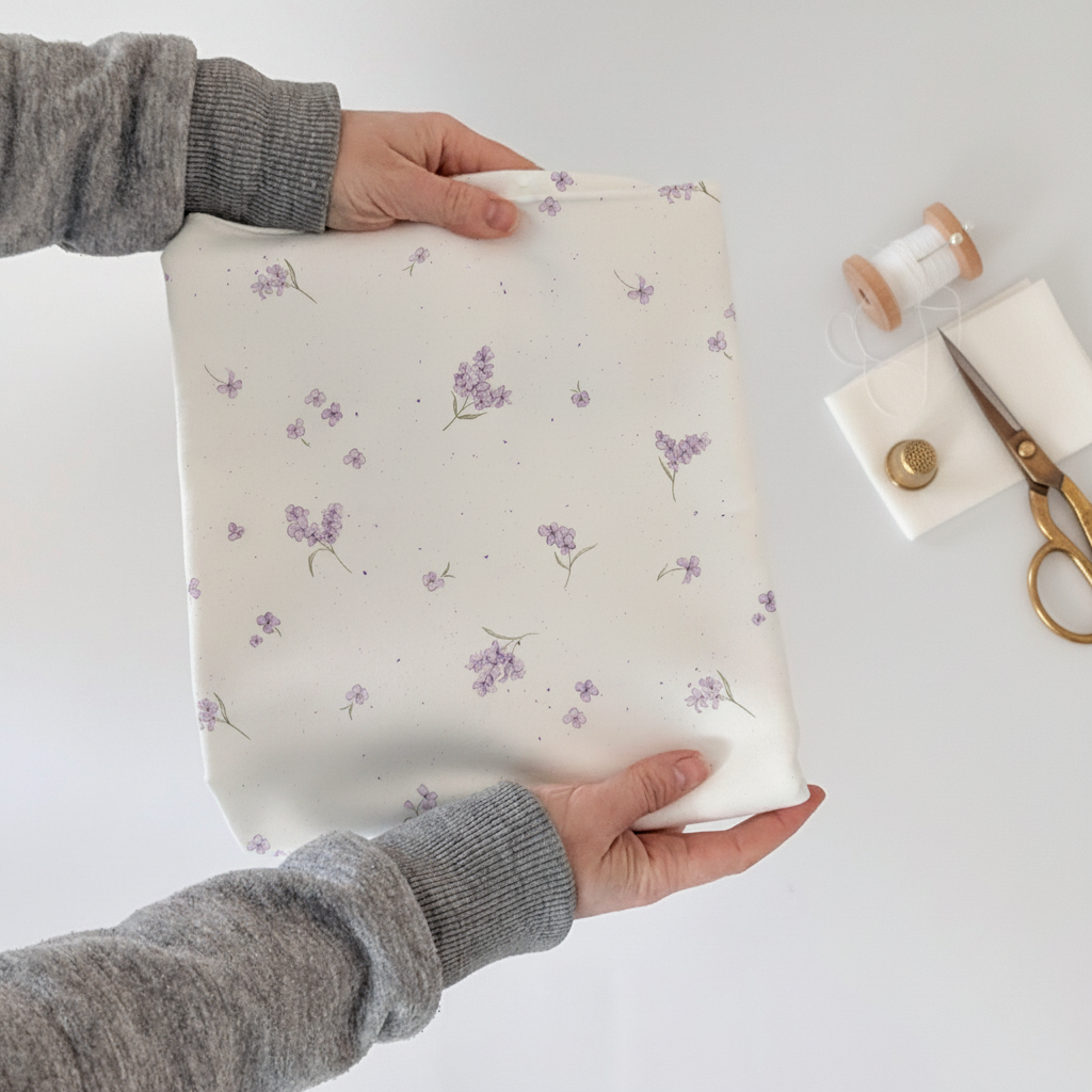 French Terry Fliederzart