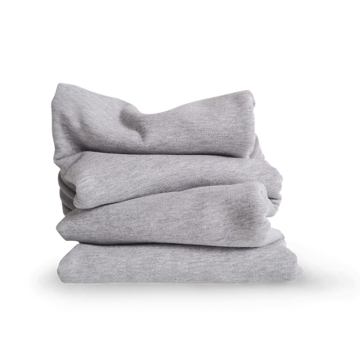 French Terry Grau meliert (Farbe 037)