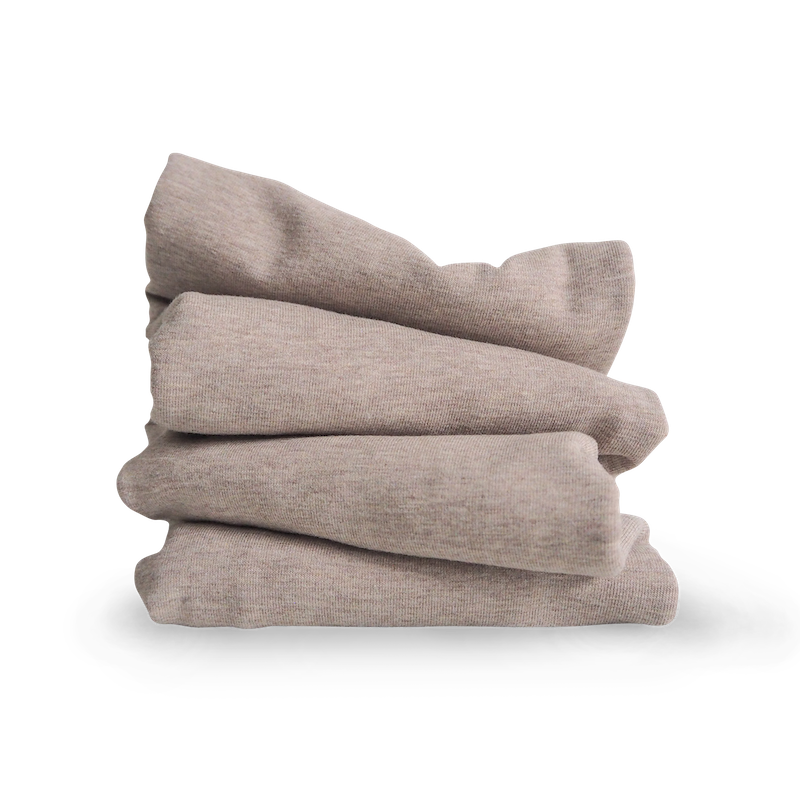 French Terry Haselnuss meliert (Farbe 005)