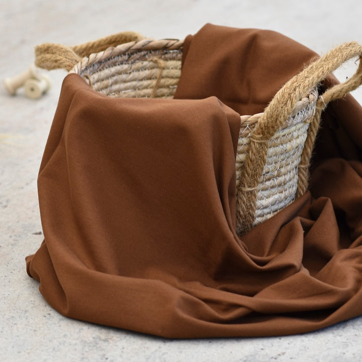 French Terry Kakao (Farbe 036)