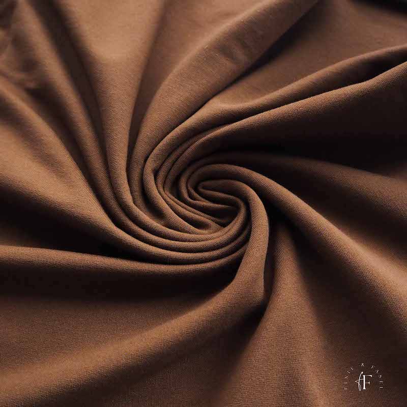 French Terry Kakao (Farbe 036)