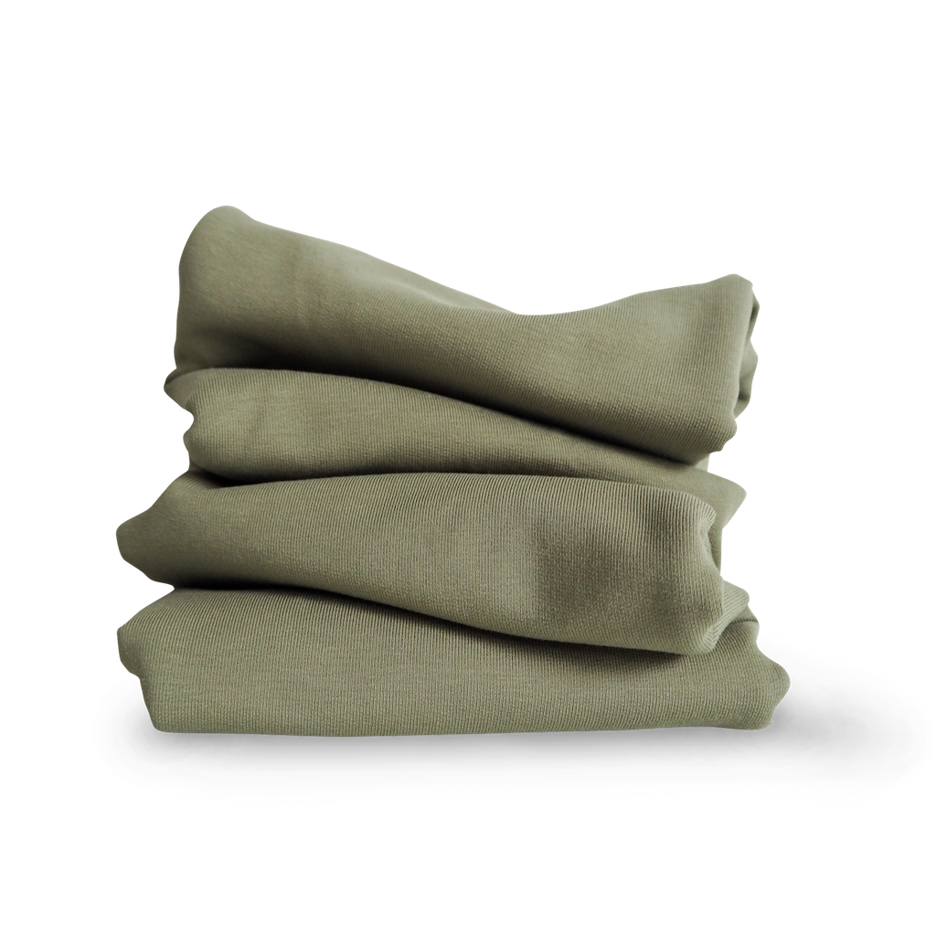 French Terry Oliv (Farbe 032)