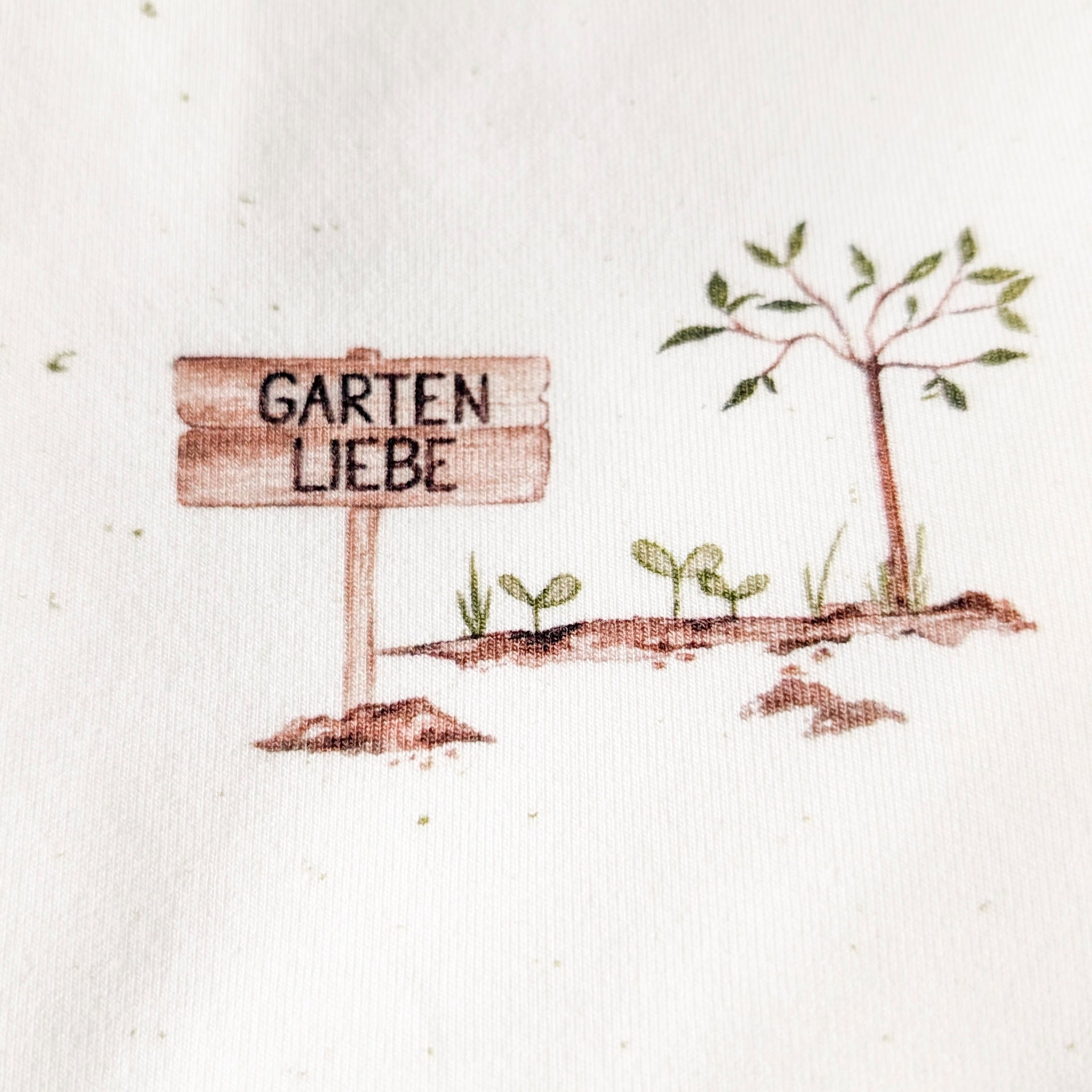 French Terry Gartenglück