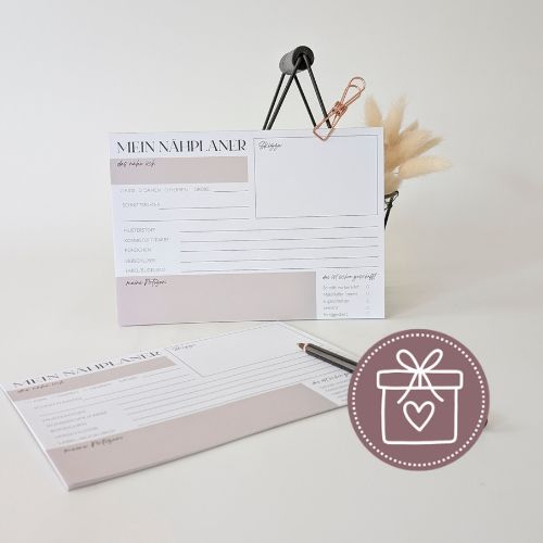 Geschenk Nähplaner (ab 150€ Bestellwert)